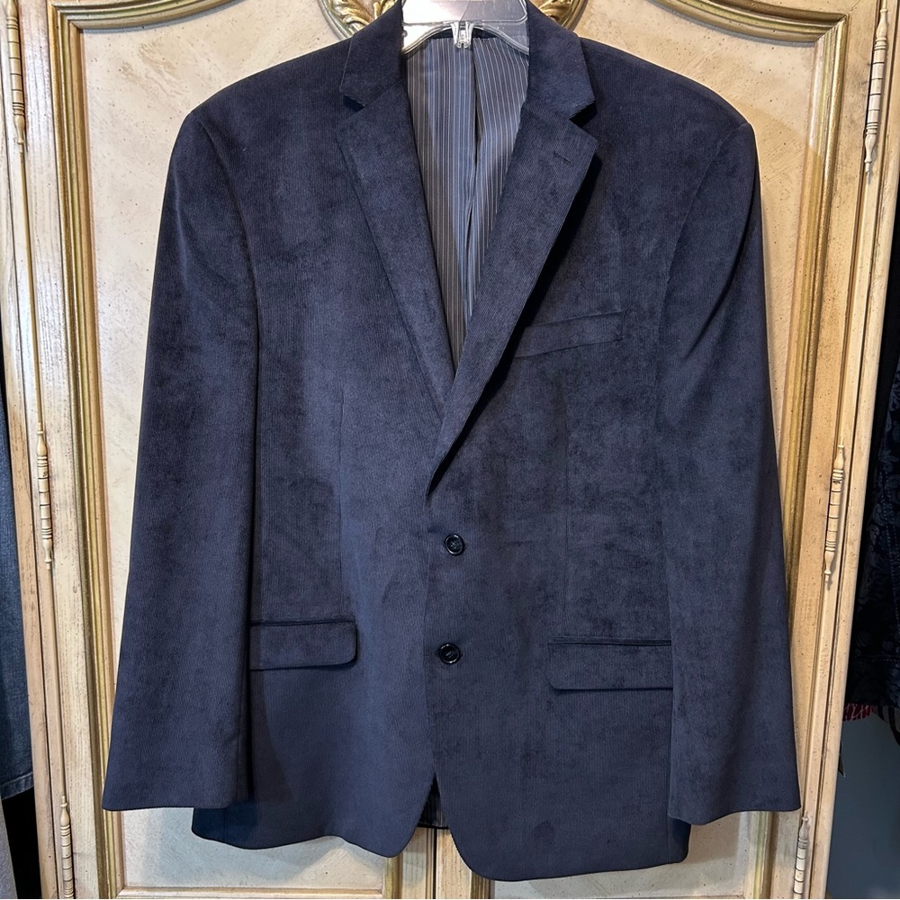 Calvin Klein Dark Gray Suit Jacket Blazer 42R